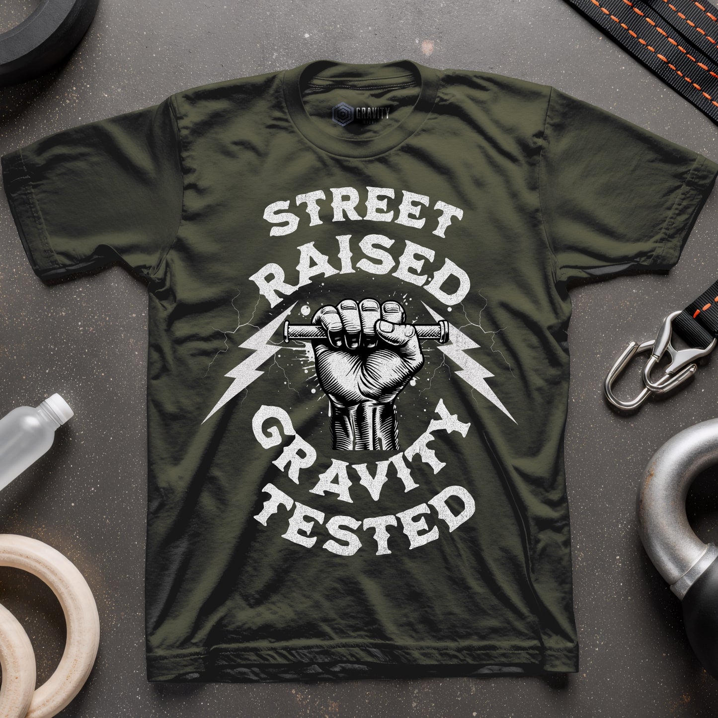 Street Raised Gravity Tested T-Shirt