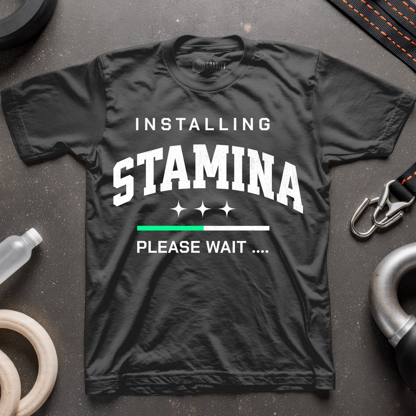 Installing Stamina T-Shirt