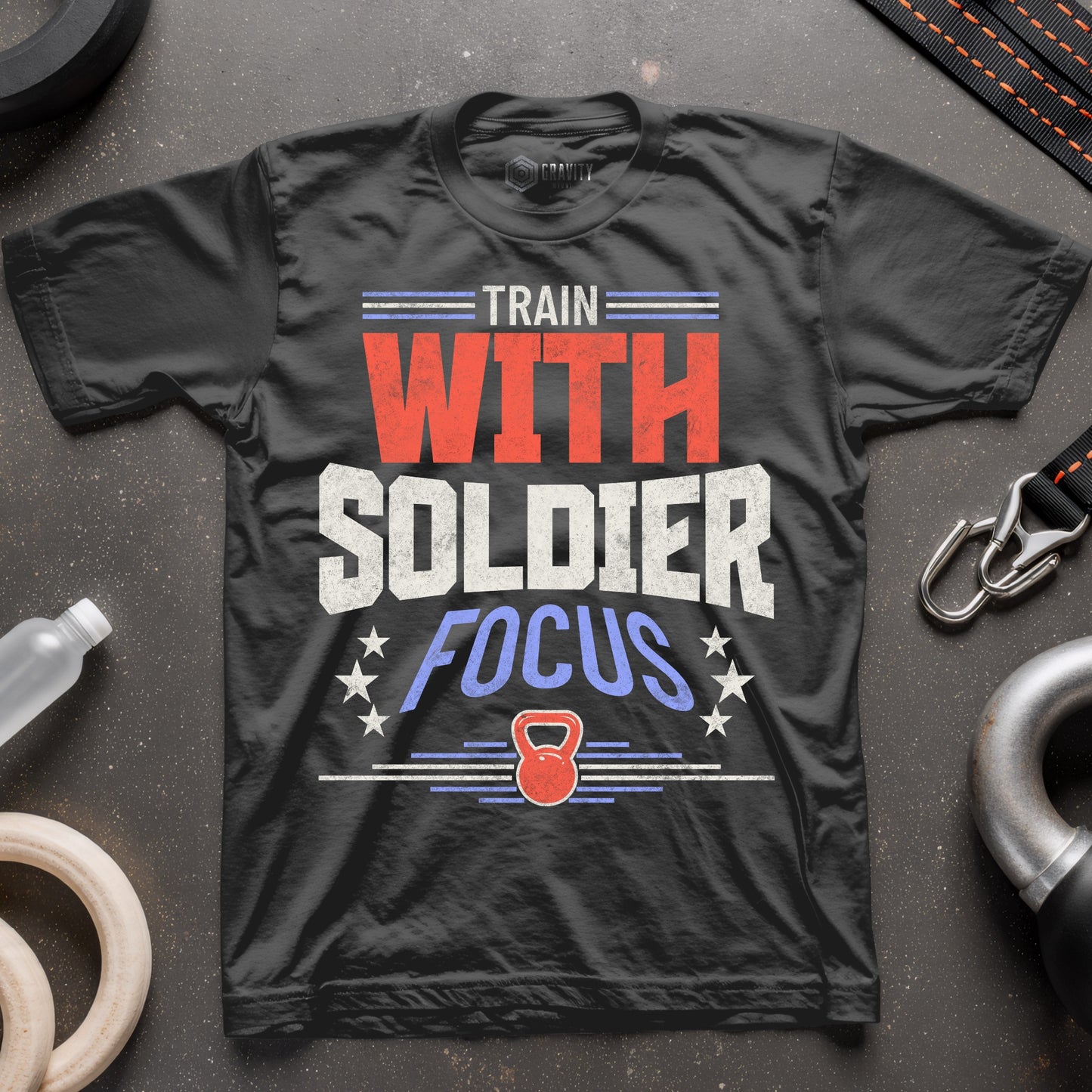 Train With Soldier Focus T-Shirt