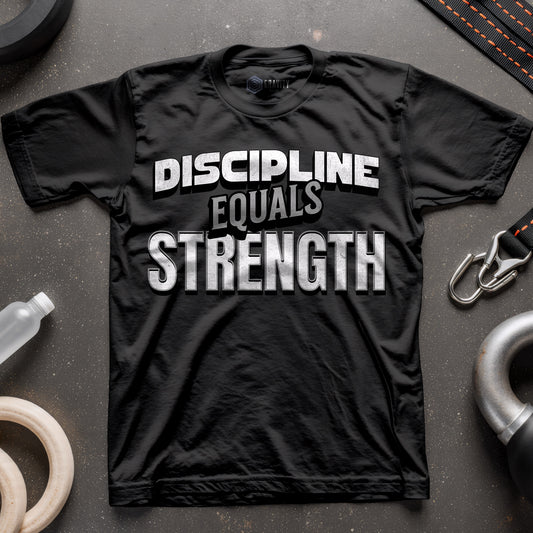 Discipline Equals Strength T-Shirt