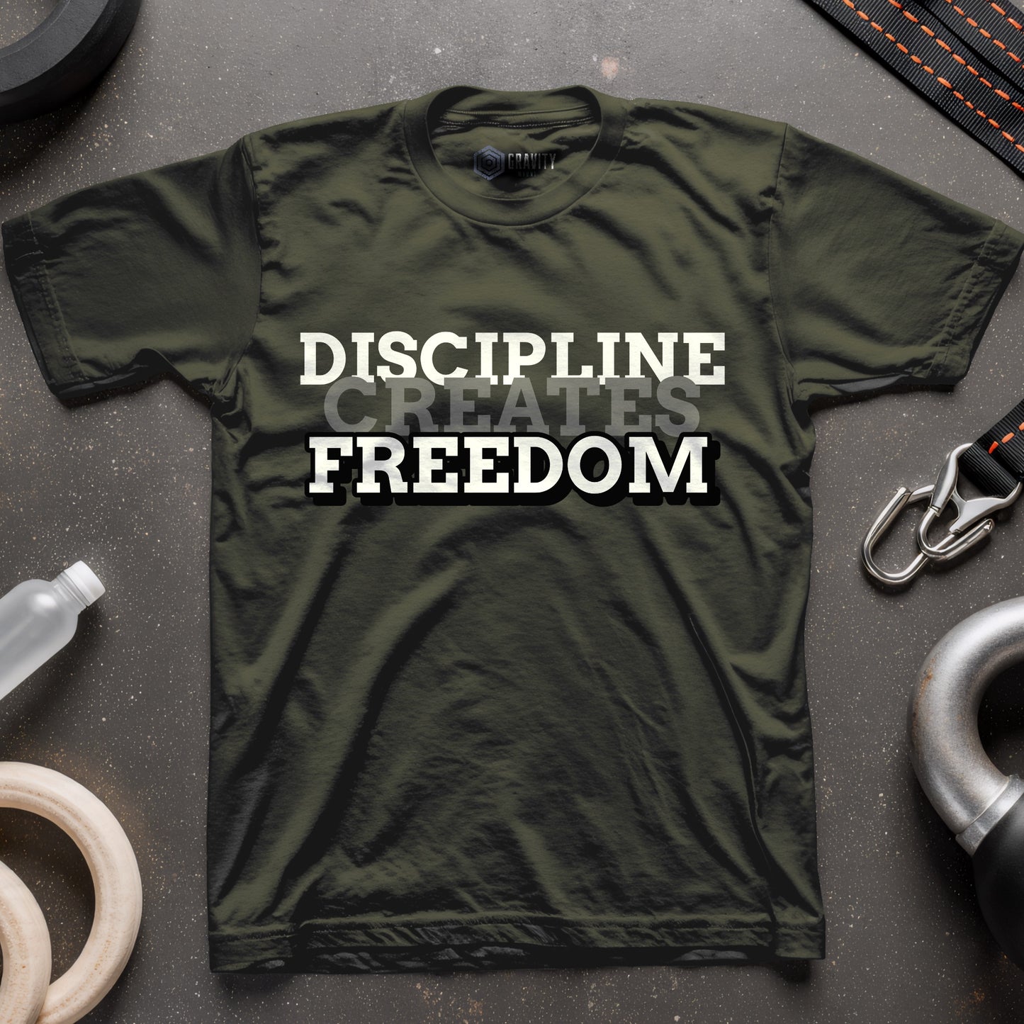 Discipline Creates Freedom Unisex Softstyle T-Shirt