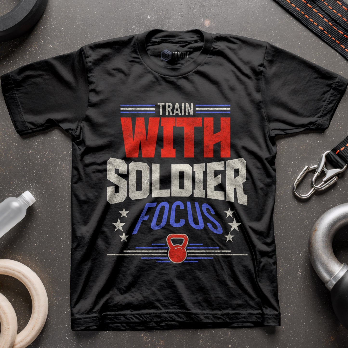 Train With Soldier Focus T-Shirt