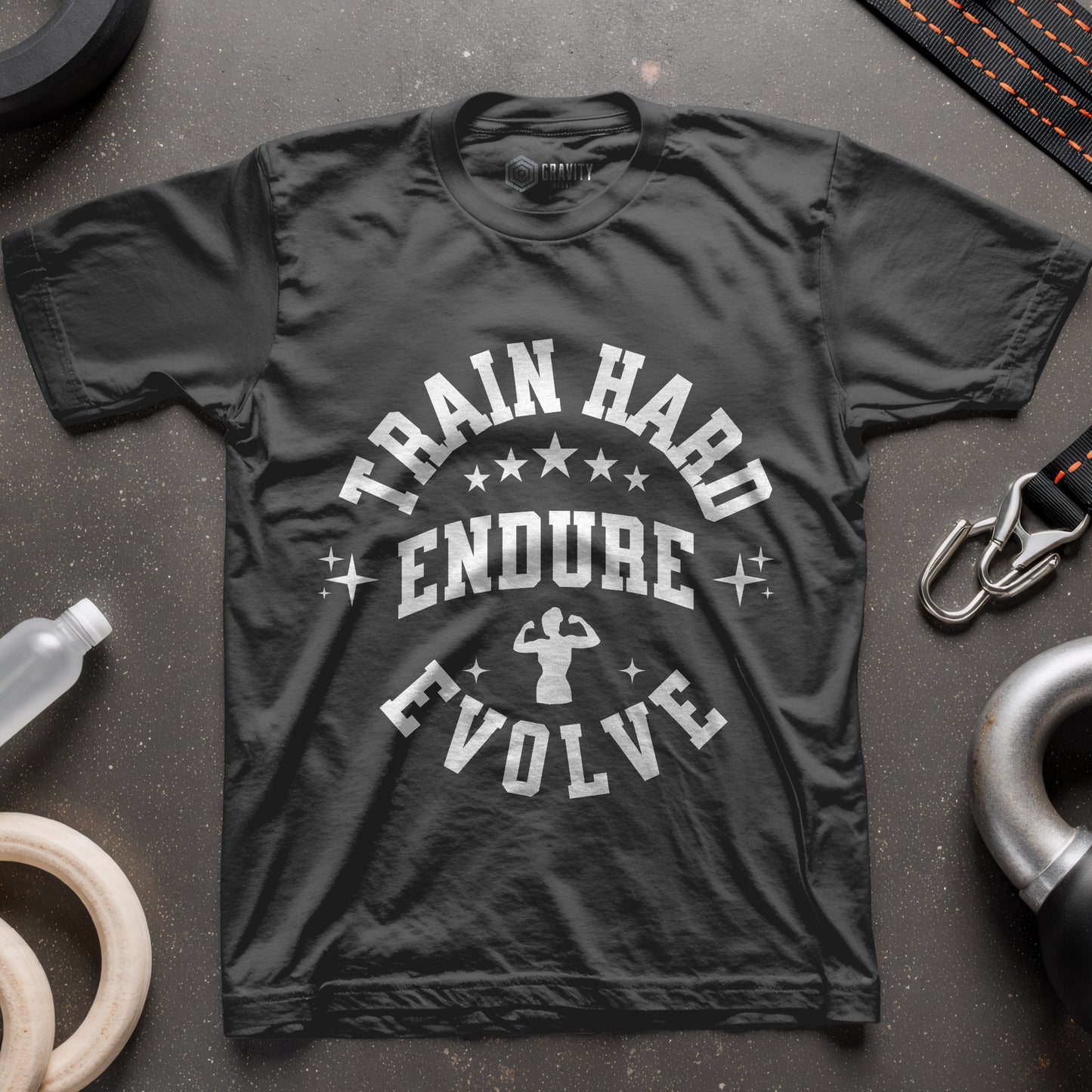 Train Hard Endure Evolve Women T-Shirt