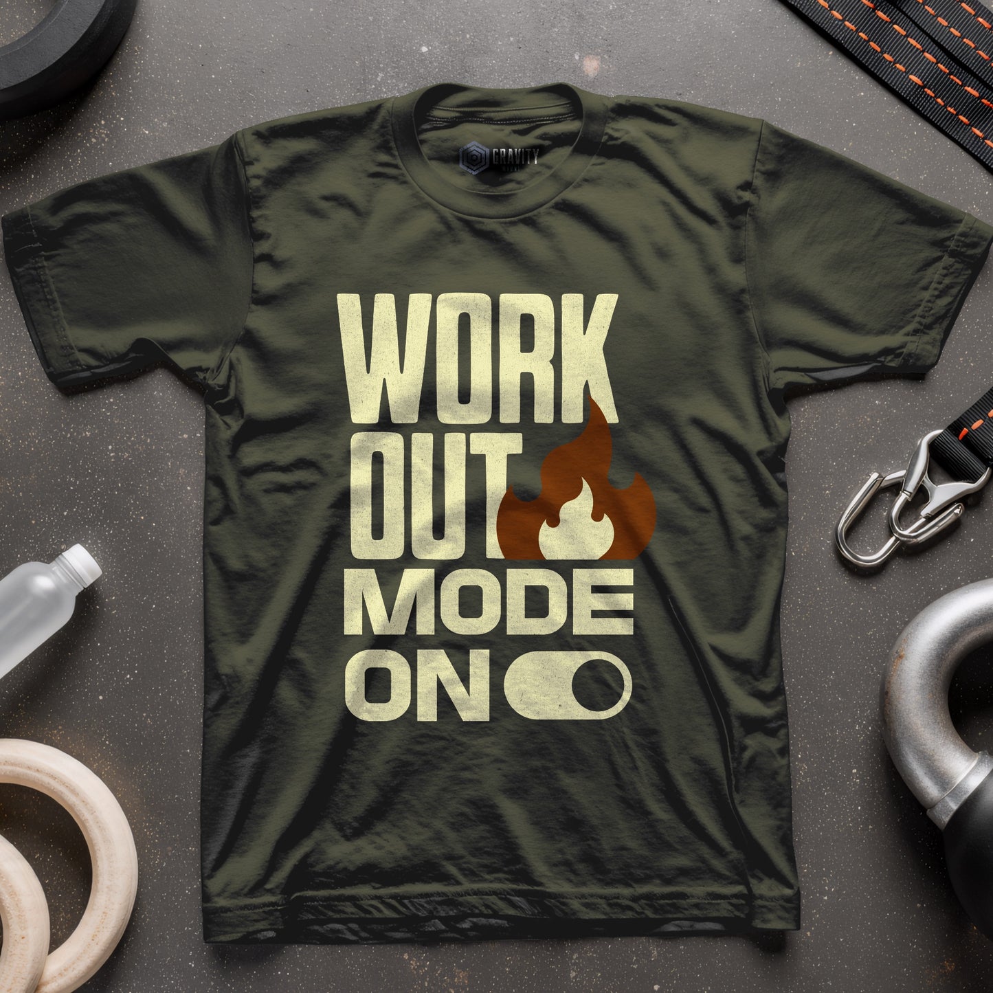 Workout Mode On T-Shirt