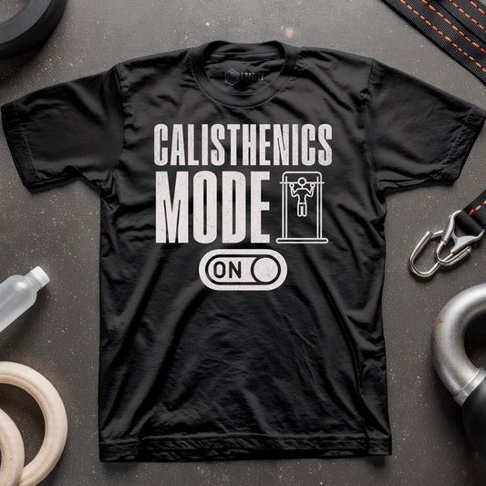 Calisthenics Mode On Unisex Softstyle T-Shirt