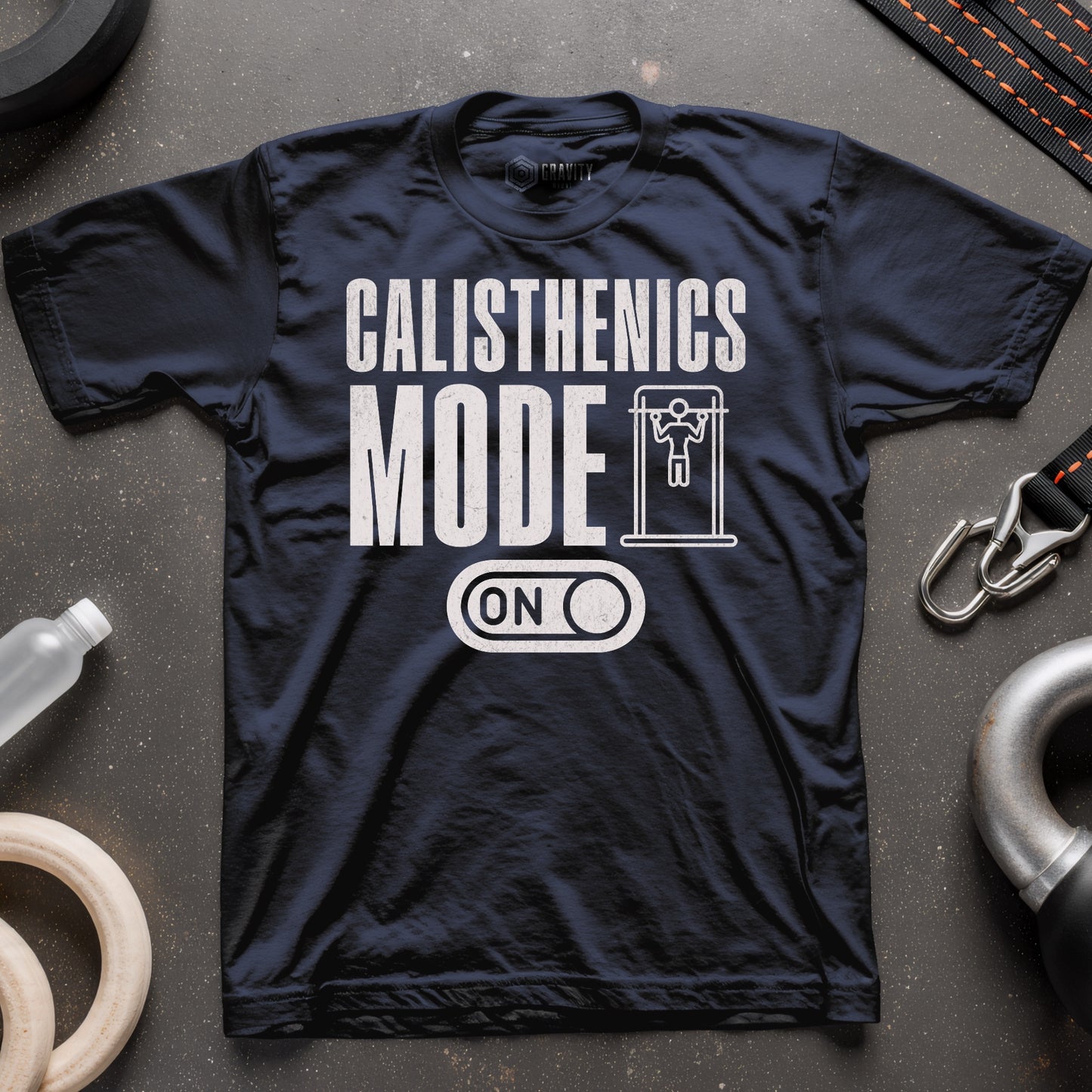 Calisthenics Mode On Unisex Softstyle T-Shirt