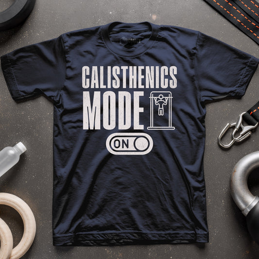 Calisthenics Mode On Unisex Softstyle T-Shirt