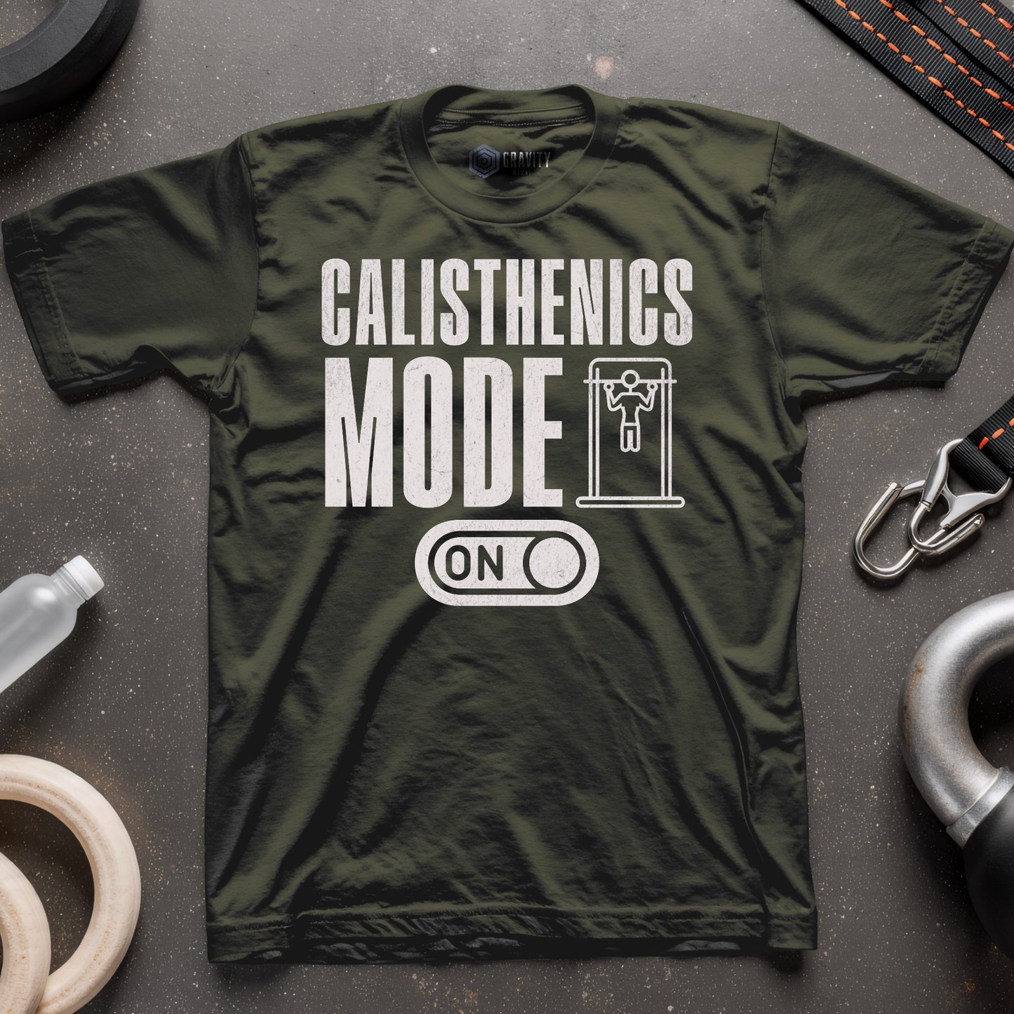 Calisthenics Mode On Unisex Softstyle T-Shirt