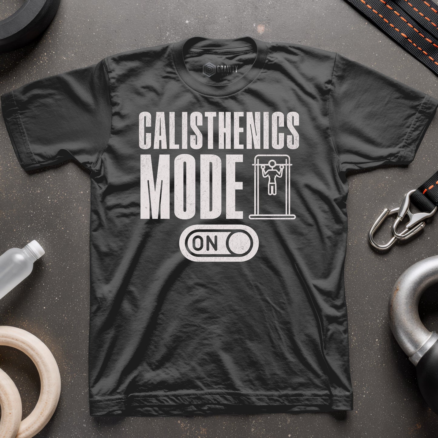 Calisthenics Mode On Unisex Softstyle T-Shirt
