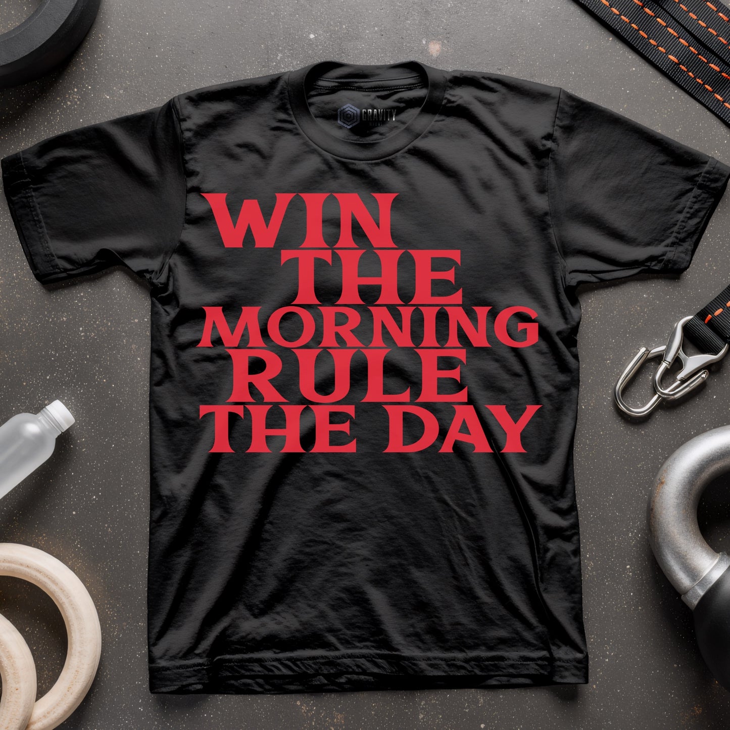 Win the Morning Rule the Day Unisex T-Shirt