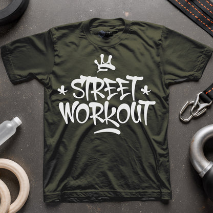 Street Workout  Graffiti Letters T-Shirt