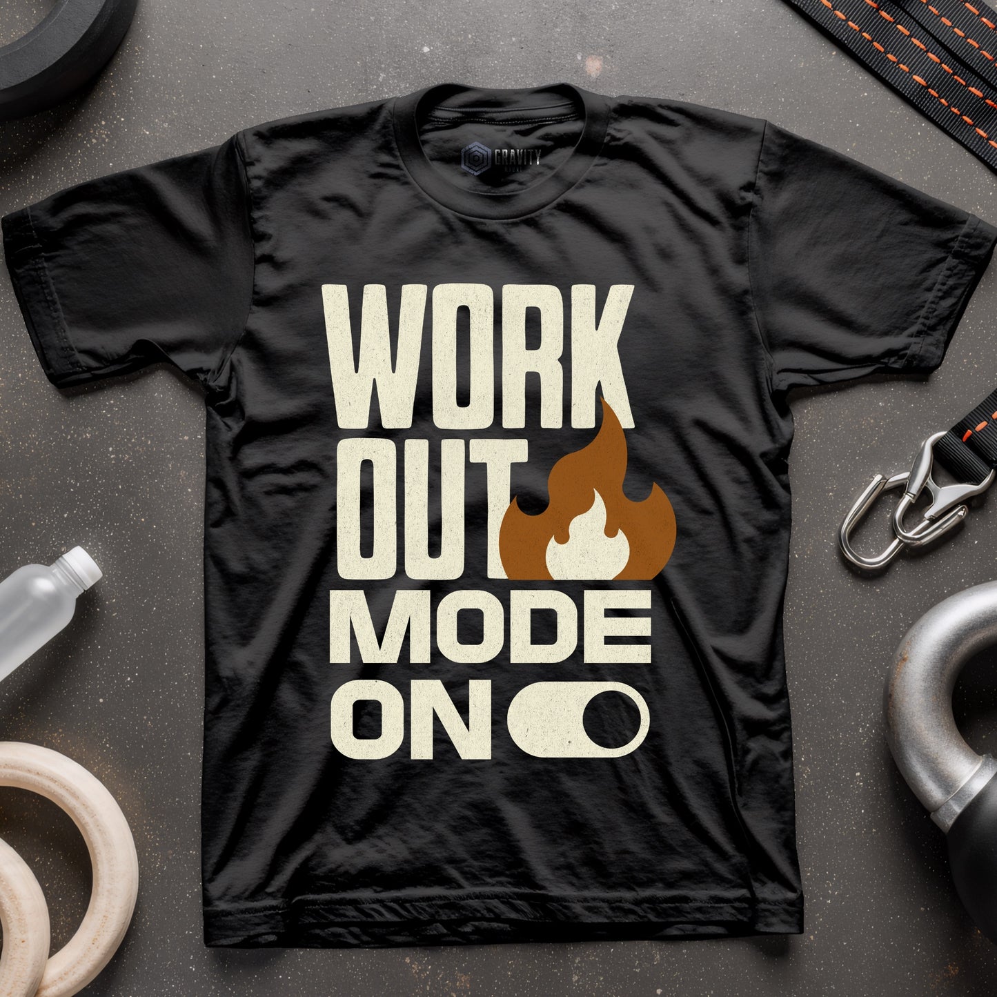 Workout Mode On T-Shirt
