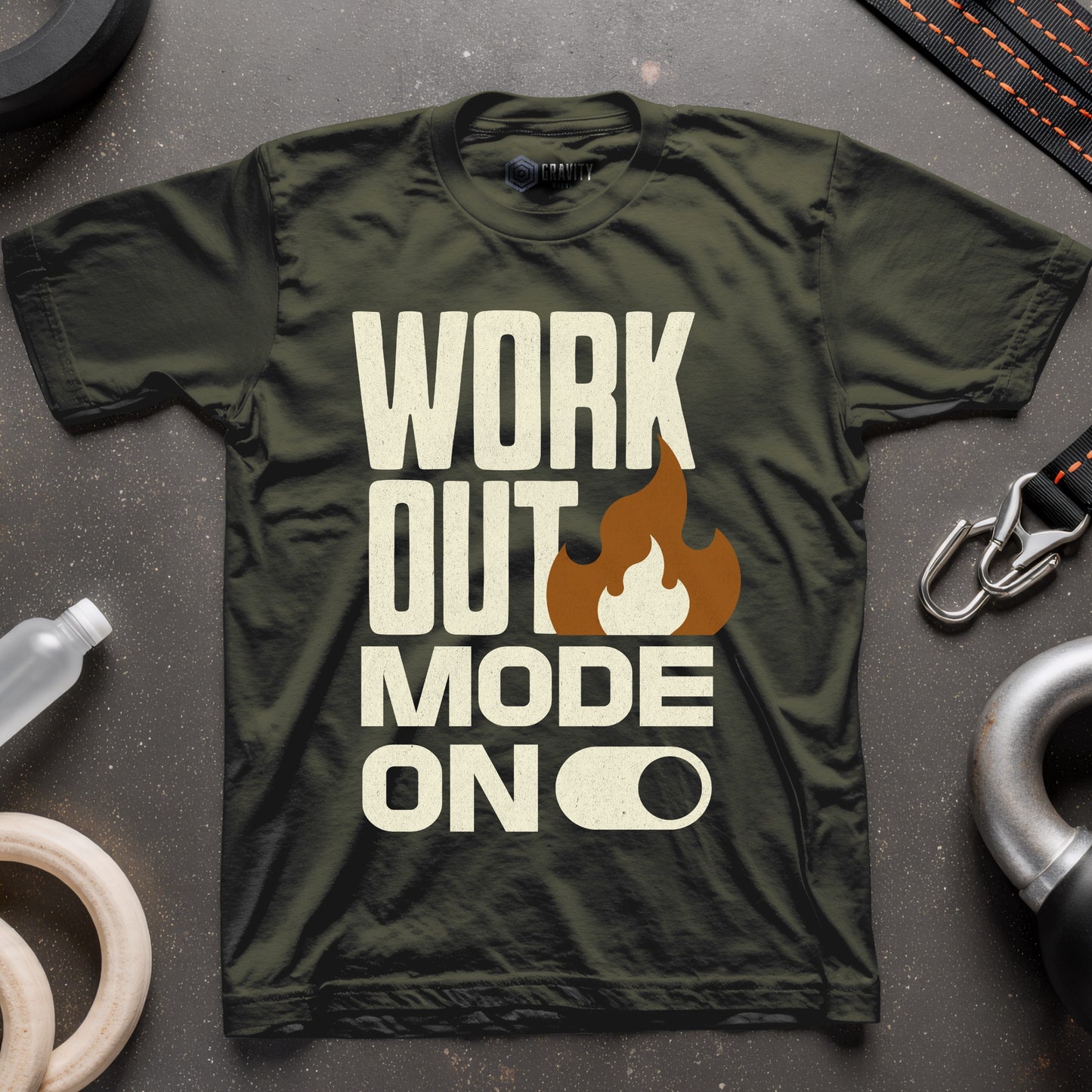 Workout Mode On T-Shirt