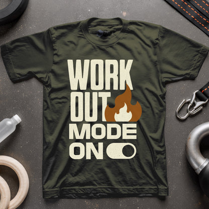 Workout Mode On T-Shirt