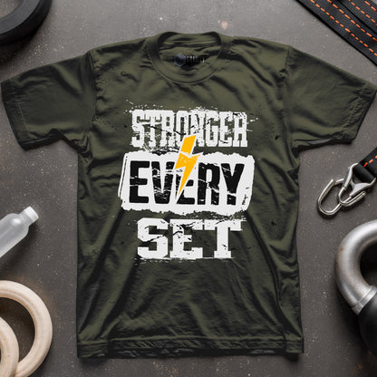 Stronger Every Set T-Shirt