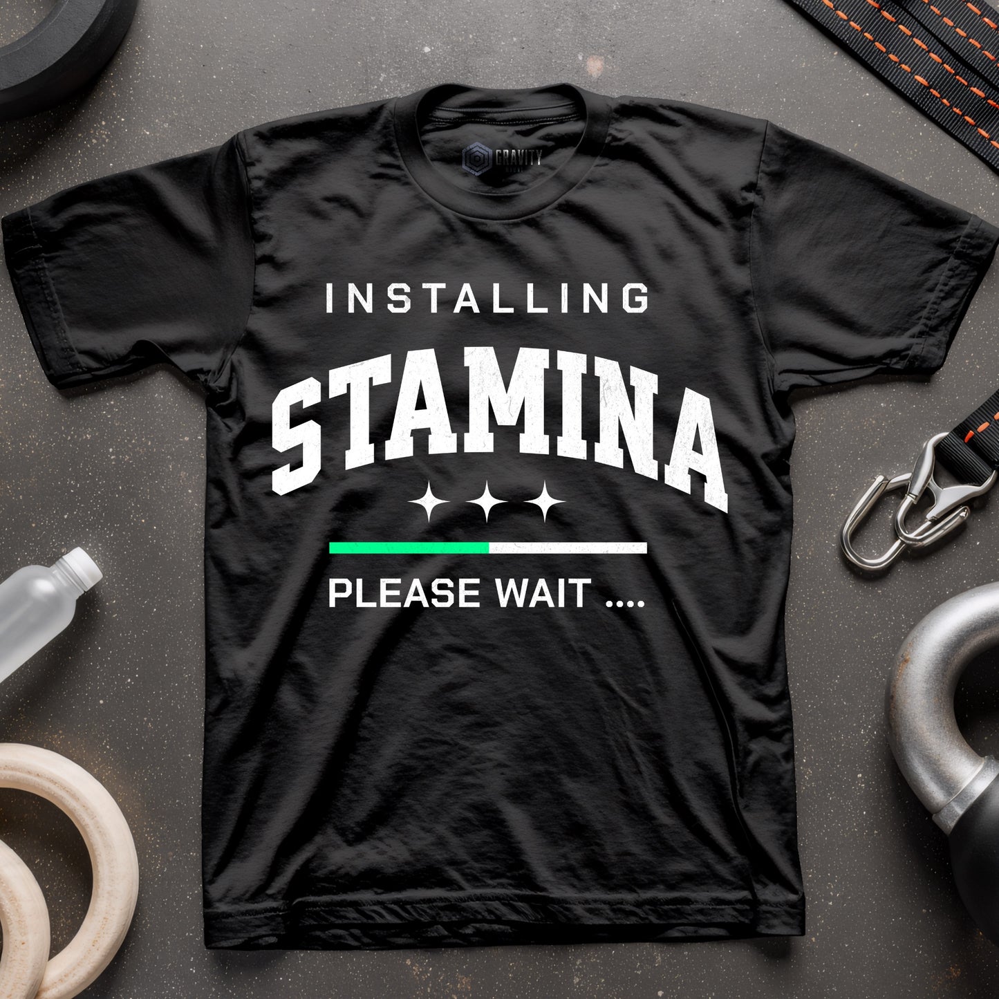 Installing Stamina T-Shirt