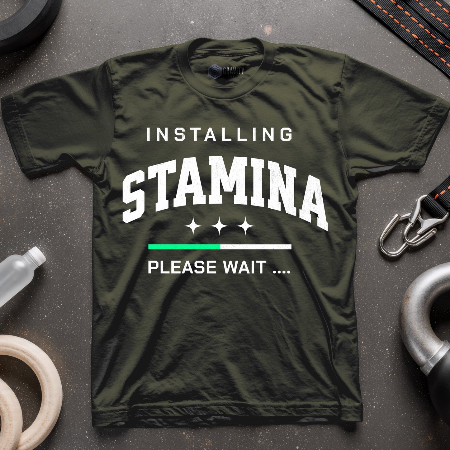 Installing Stamina T-Shirt