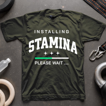 Installing Stamina T-Shirt