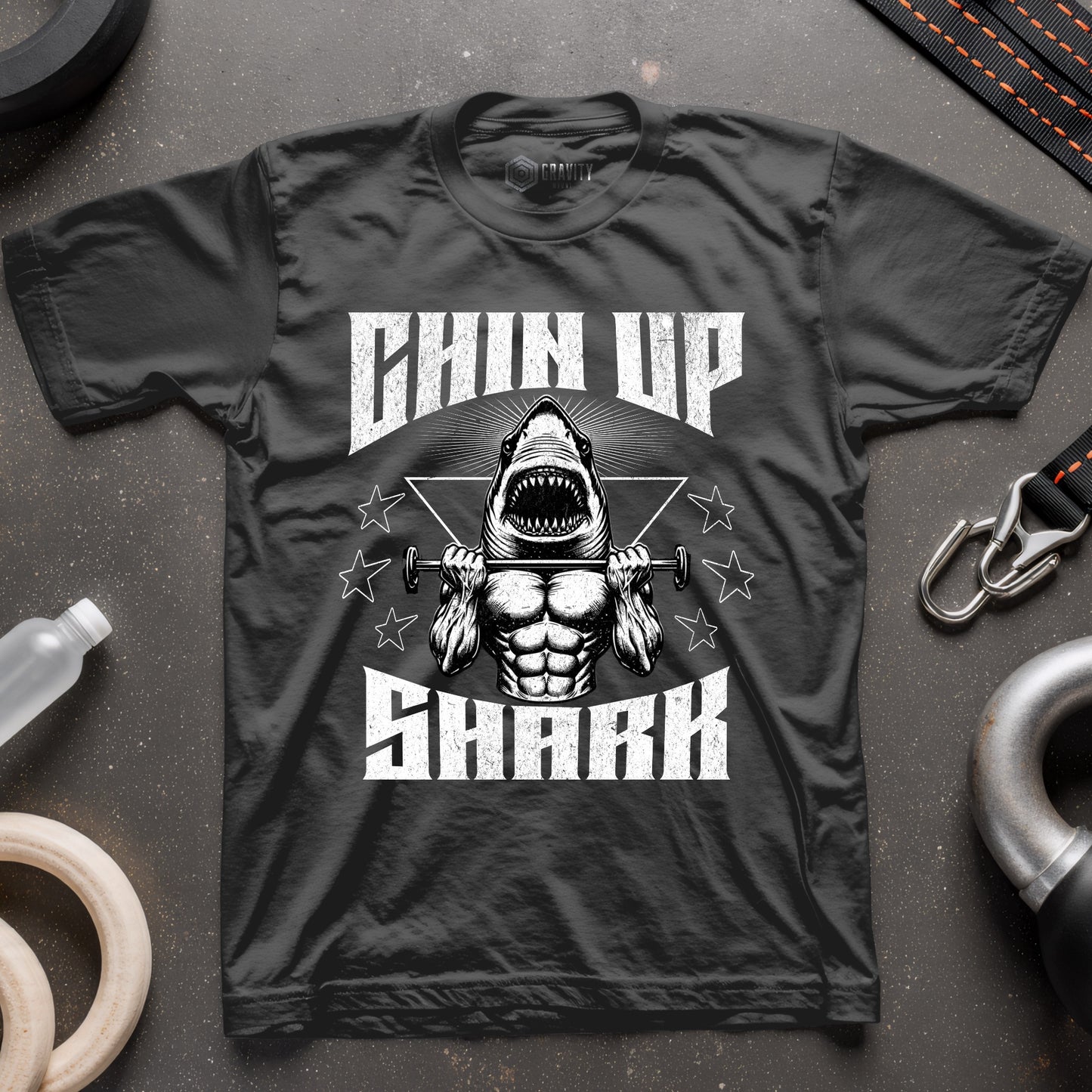 Chin Up Shark T-Shirt