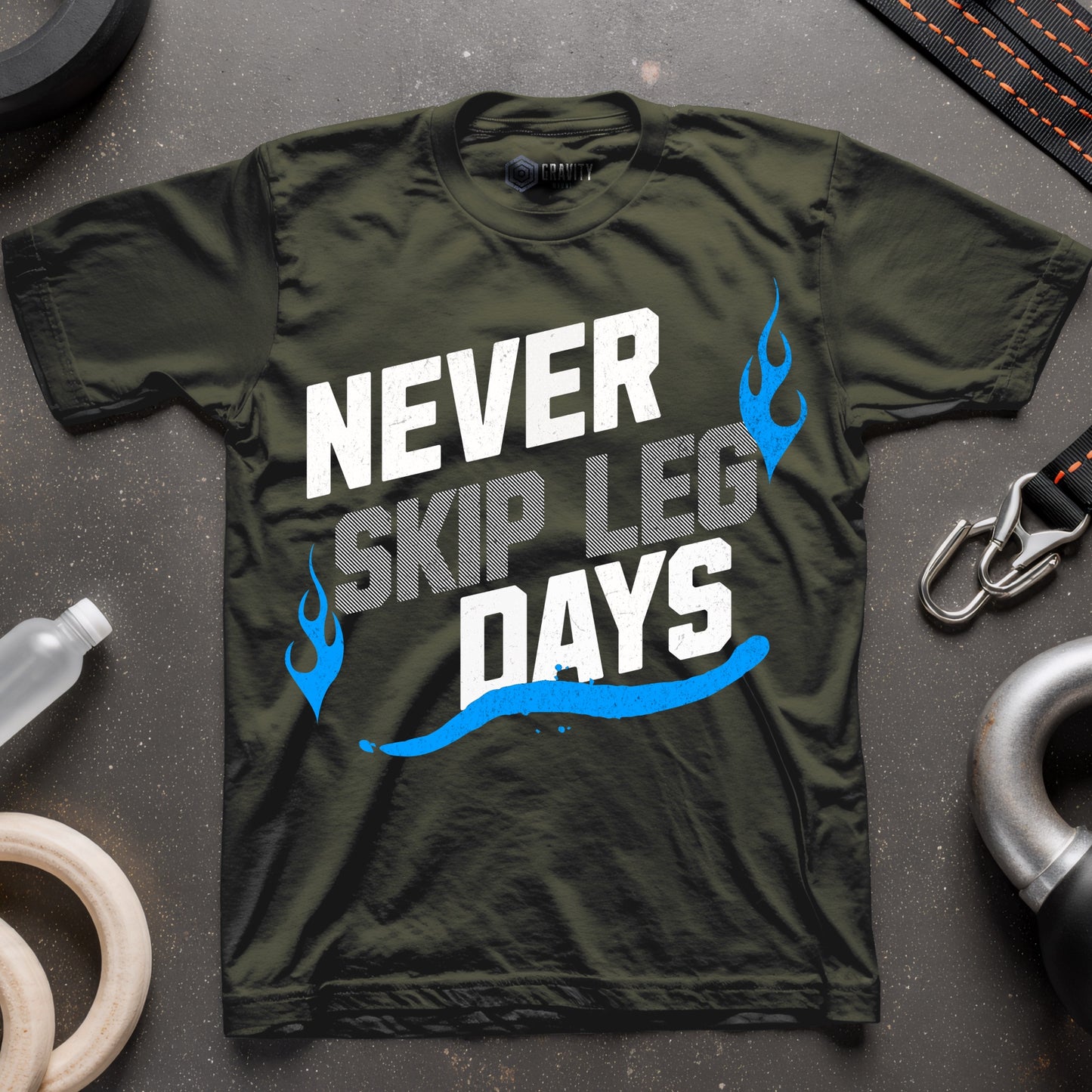 Never Skip Leg Days T-Shirt
