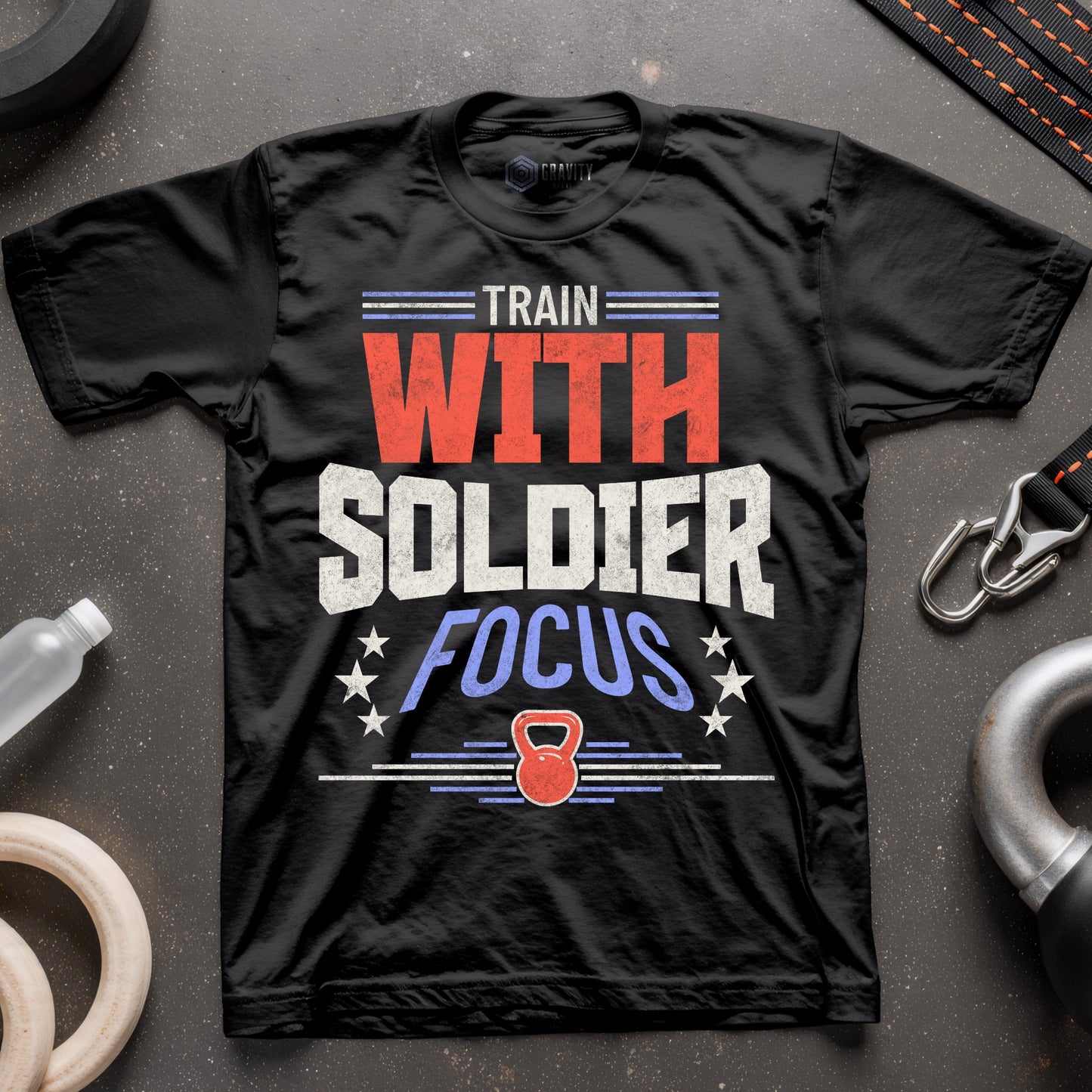 Train With Soldier Focus T-Shirt