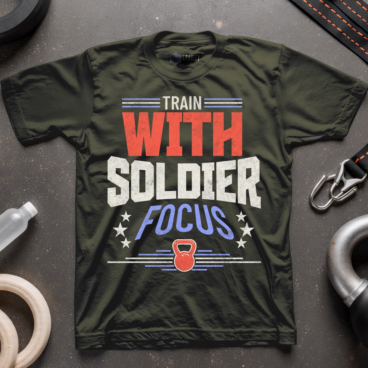 Train With Soldier Focus T-Shirt