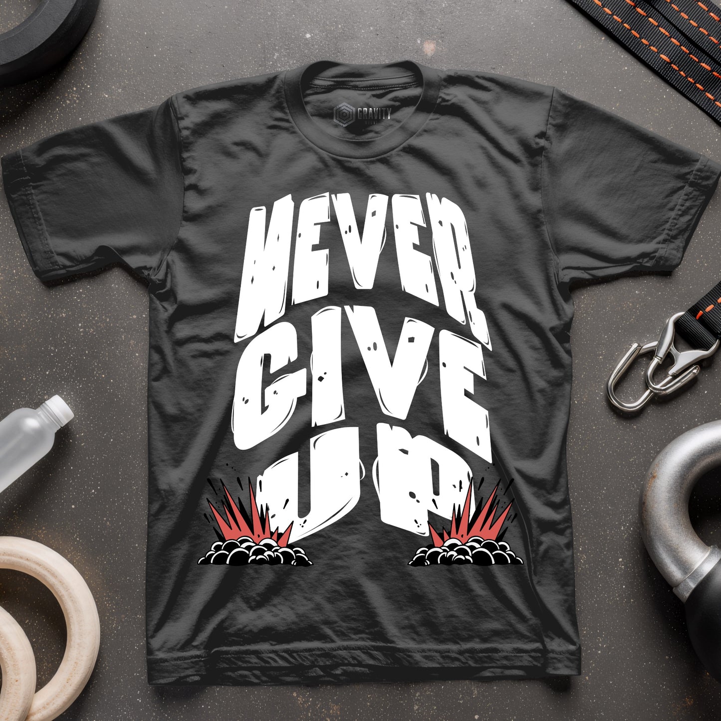 Never Give Up T-Shirt