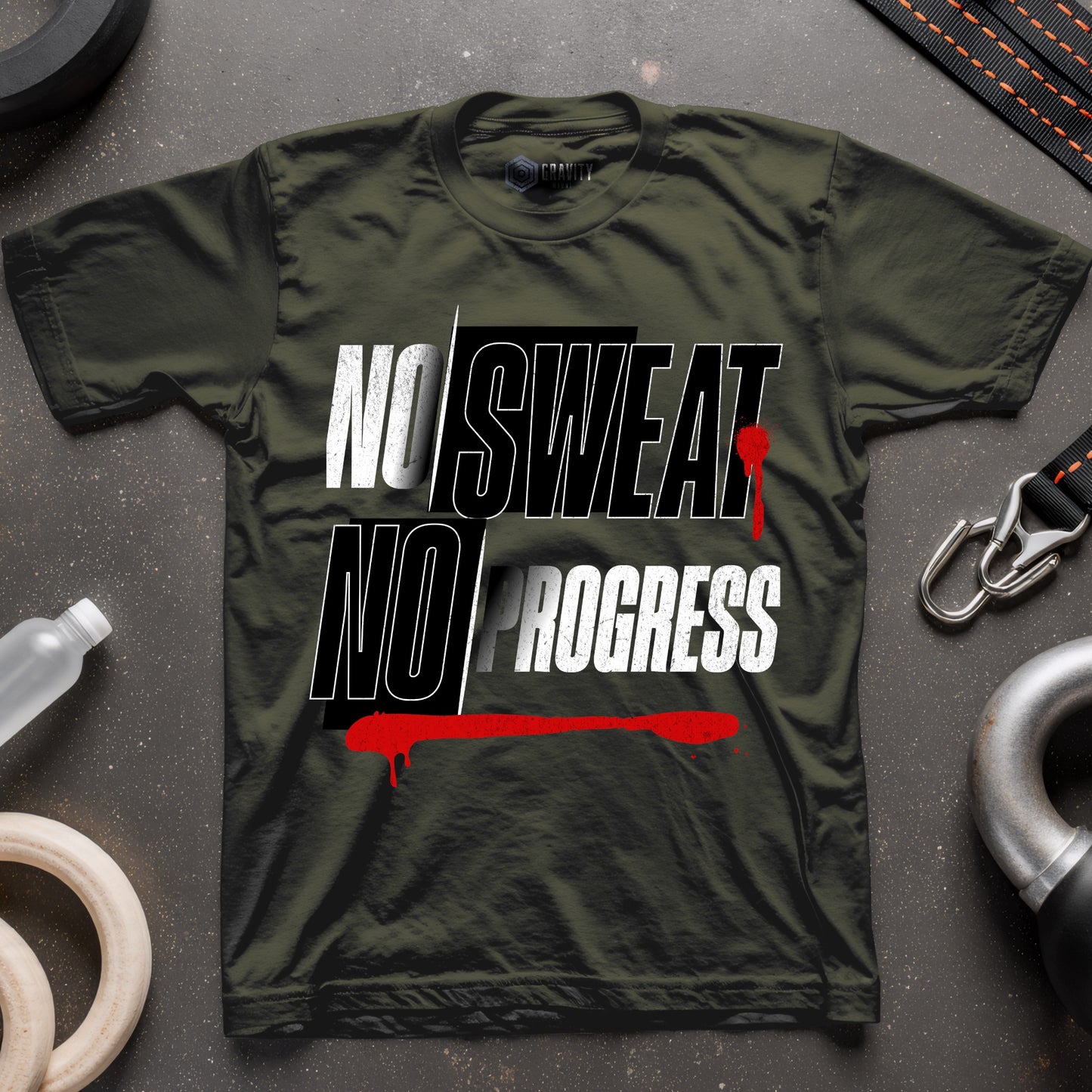 No Sweat No Progress T-Shirt