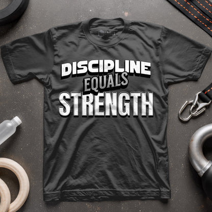 Discipline Equals Strength T-Shirt