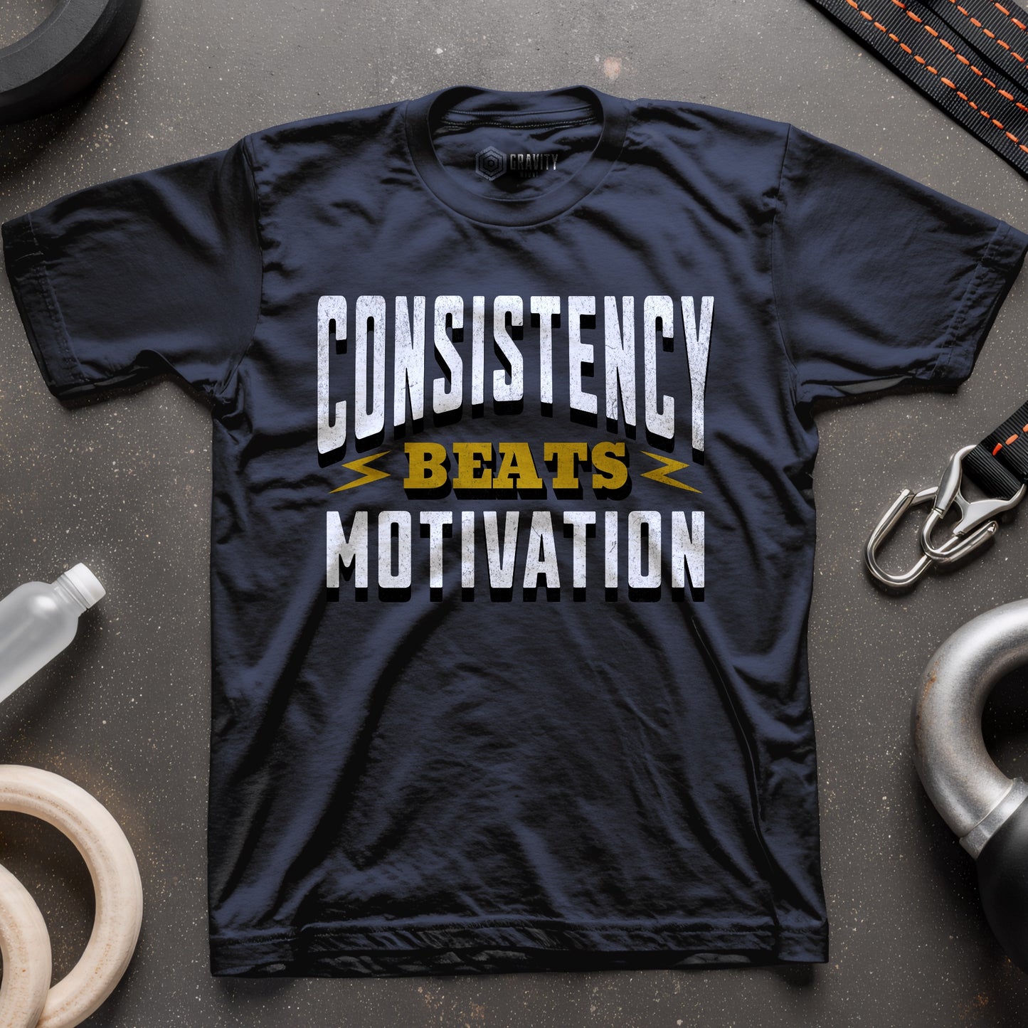 Consistency Beats Motivation T-Shirt
