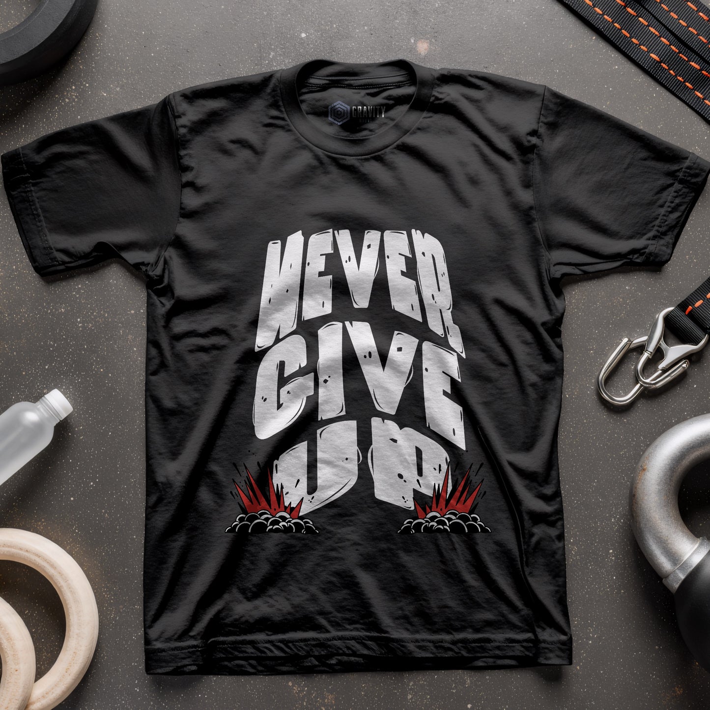 Never Give Up T-Shirt