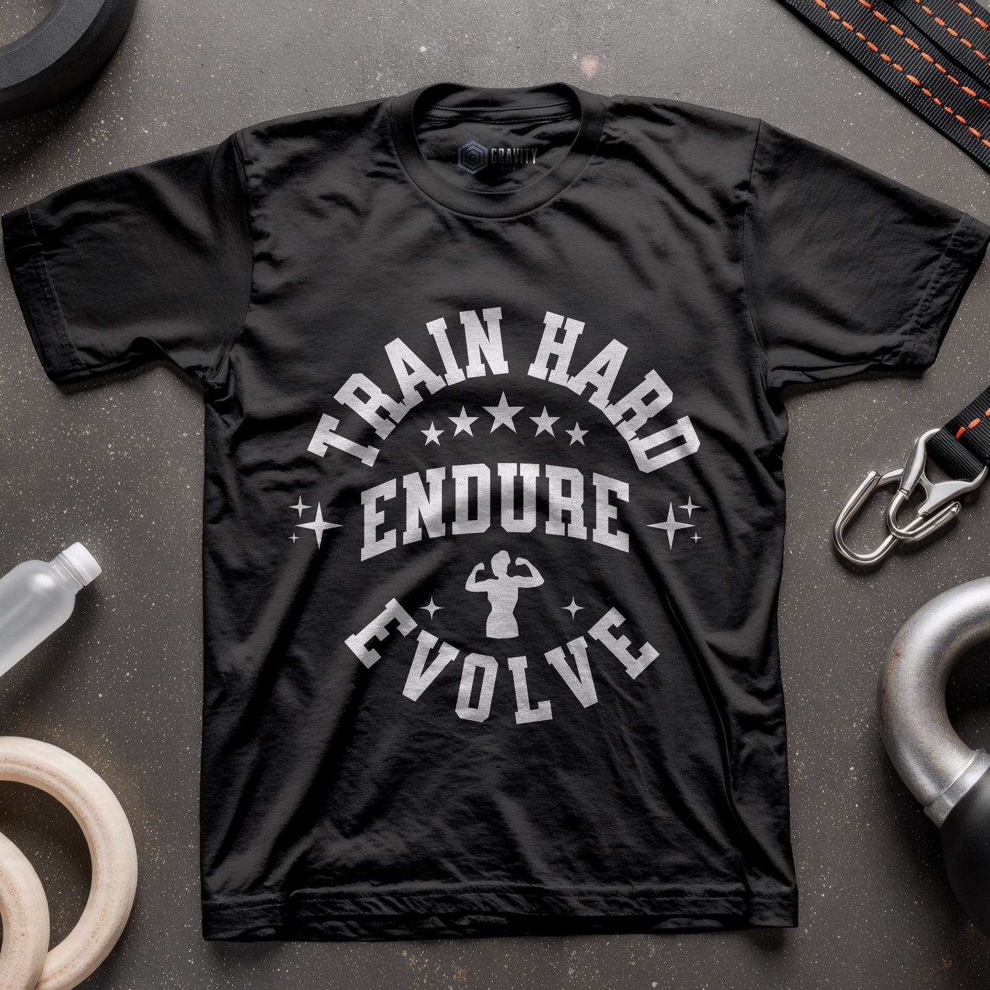 Train Hard Endure Evolve Women T-Shirt