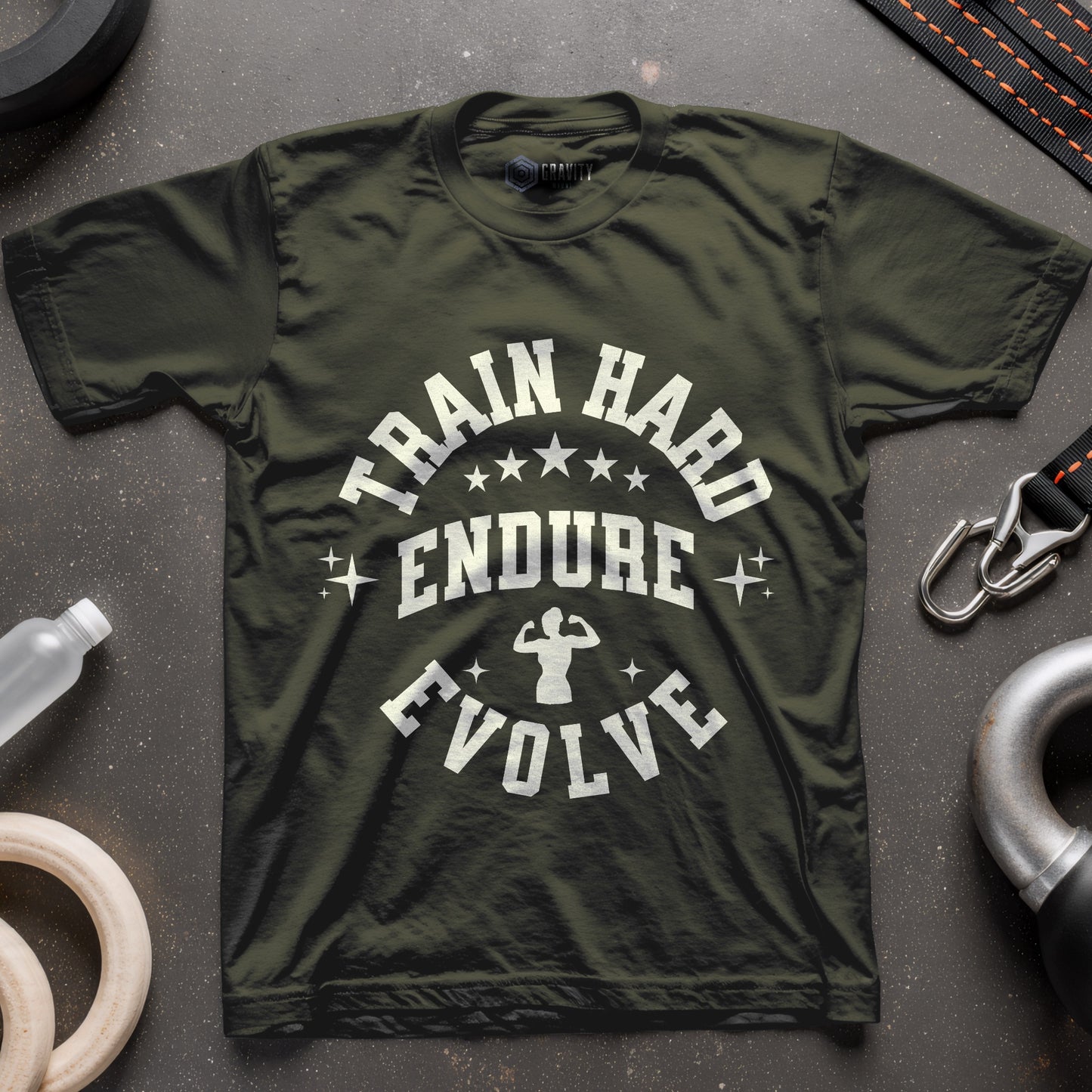 Train Hard Endure Evolve Women T-Shirt