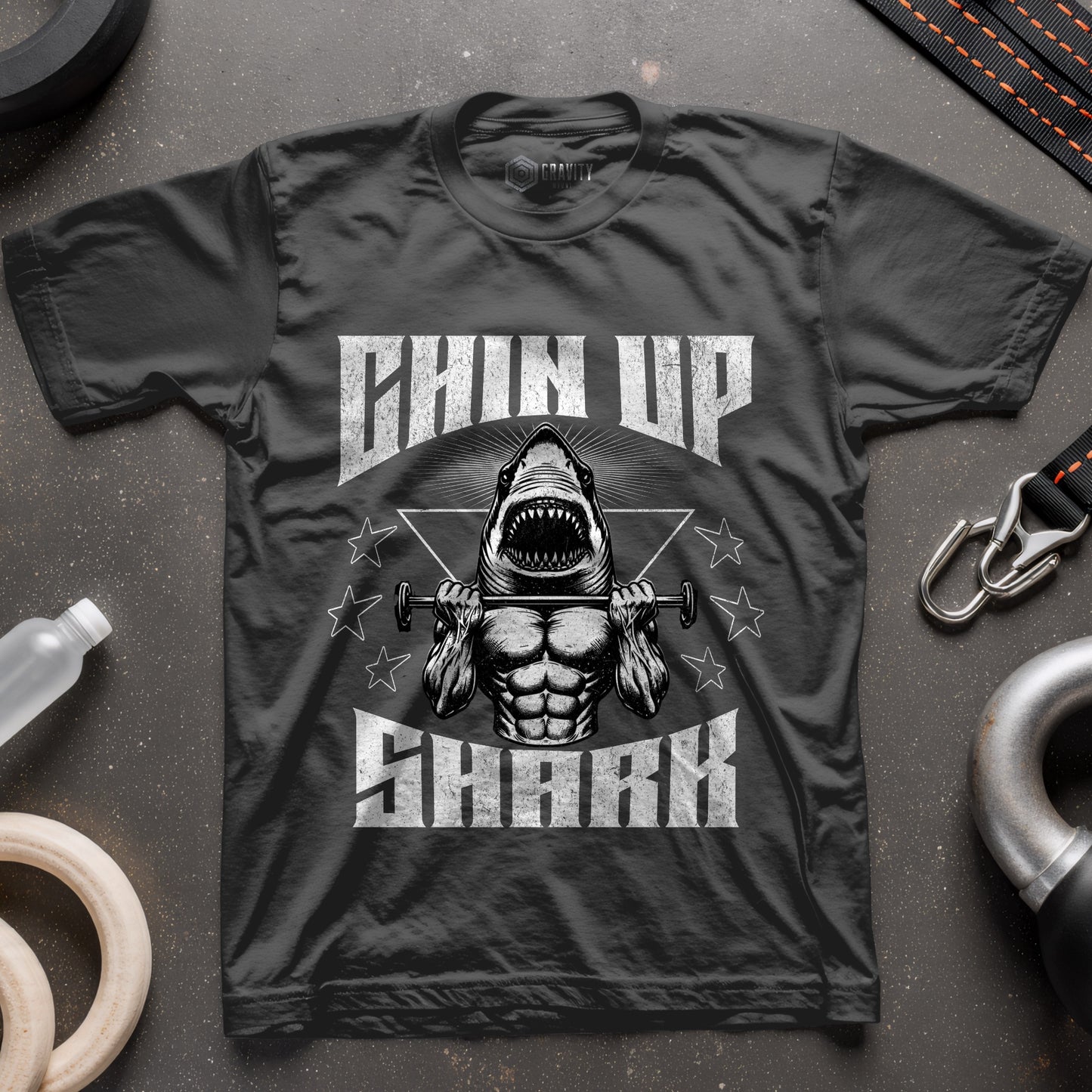Chin Up Shark T-Shirt