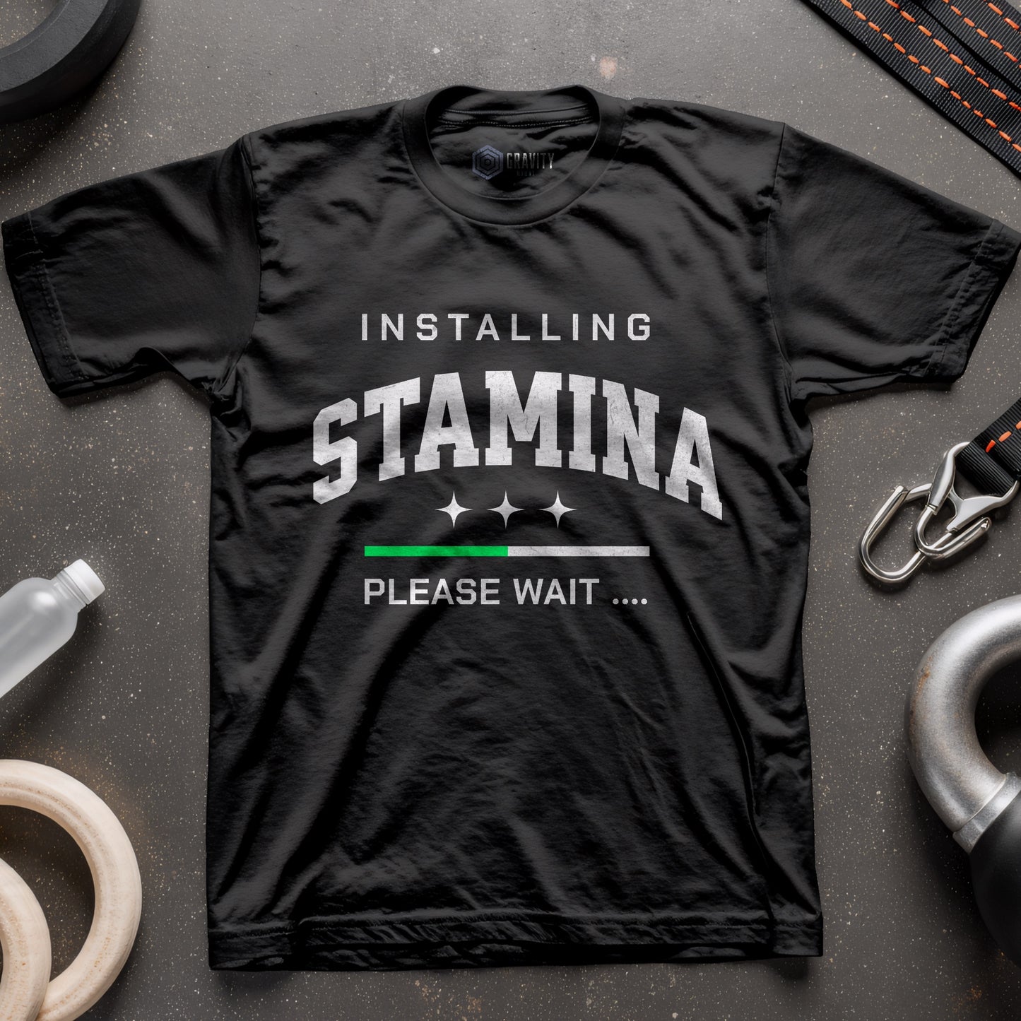 Installing Stamina T-Shirt