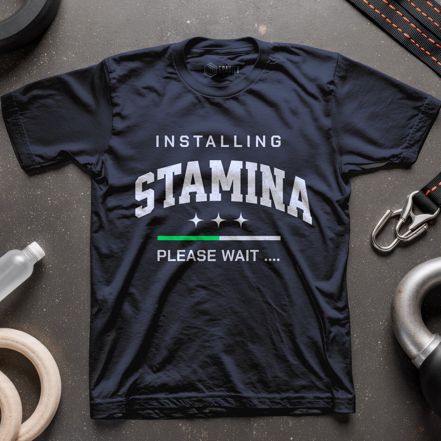 Installing Stamina T-Shirt