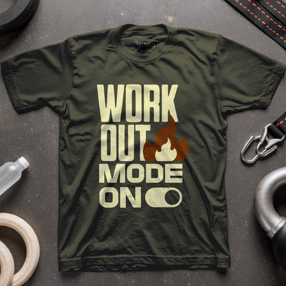 Workout Mode On T-Shirt