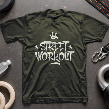 Street Workout  Graffiti Letters T-Shirt