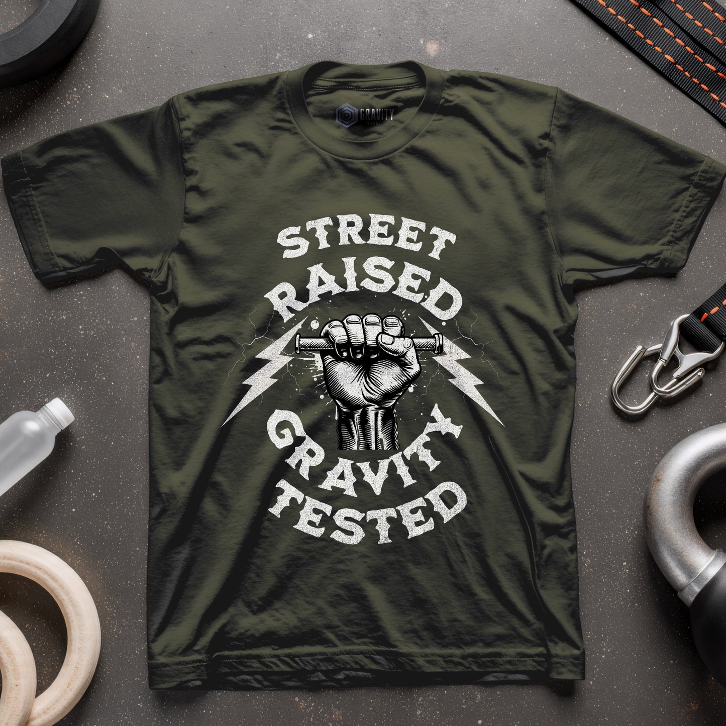 Street Raised Gravity Tested T-Shirt